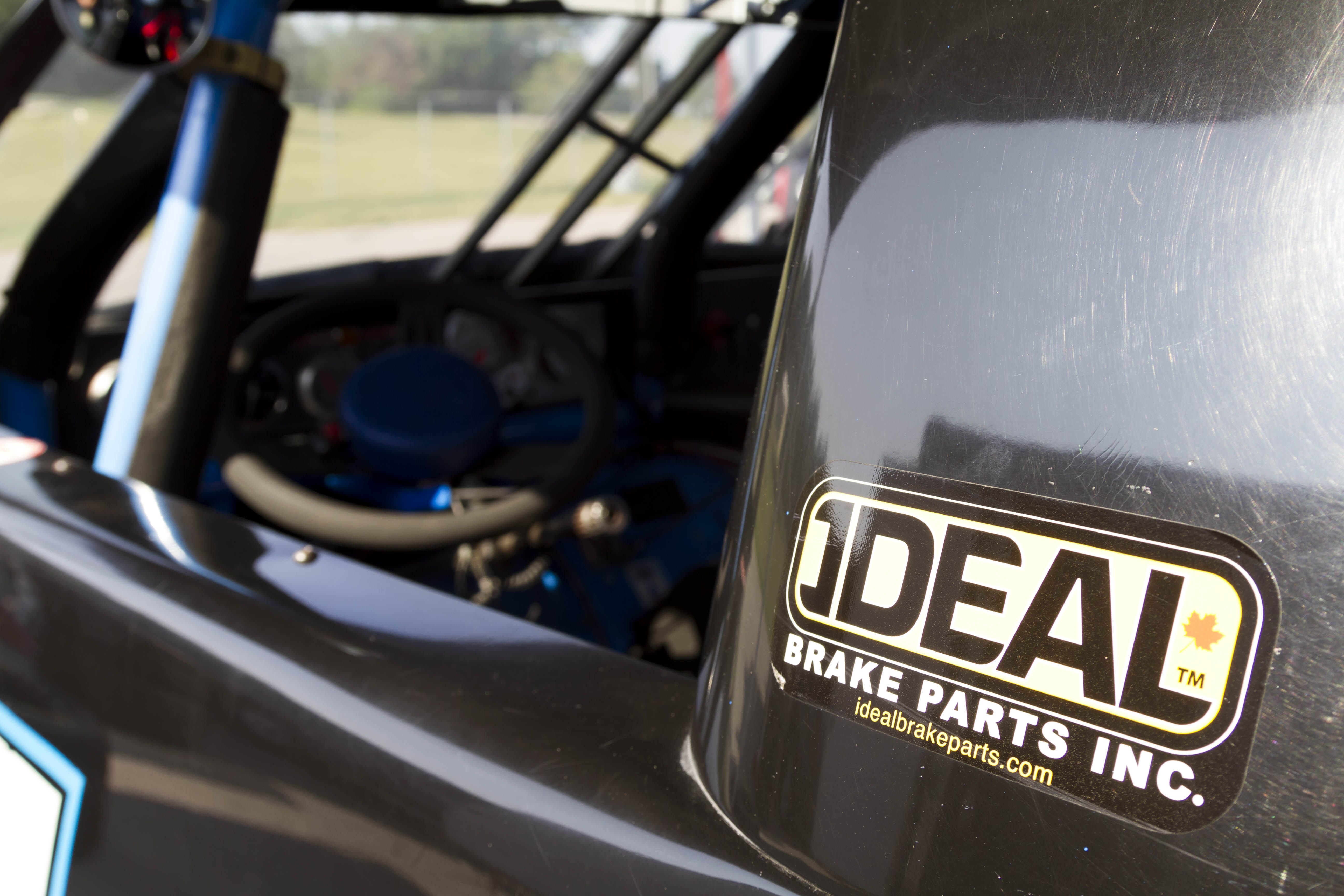 Ideal Brake Parts is the major sponsor for Chris Lawson's Ford F-150