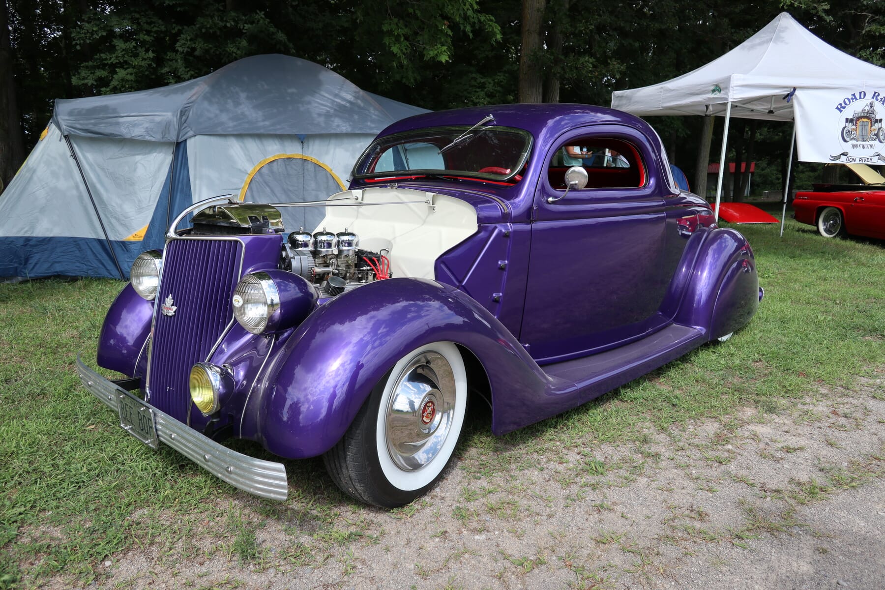 1936 Ford custom built in 2002 with a 355 Chevy engine