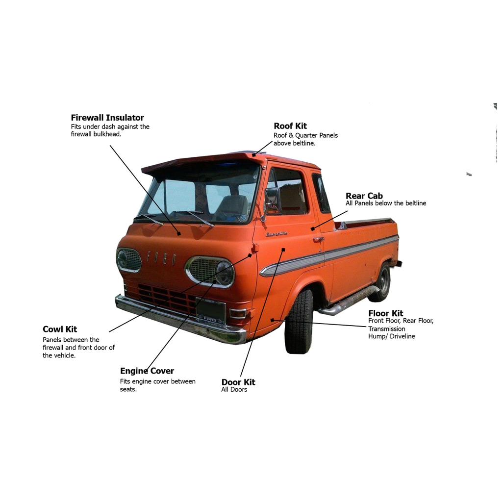 Headliner for 1961 Ford Econoline eBay