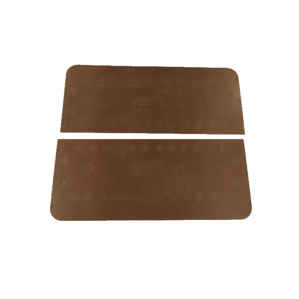 Interior Side Panel Backer Board for 1968 AMC Javelin AMX 2 Door Fastback 2pc eBay