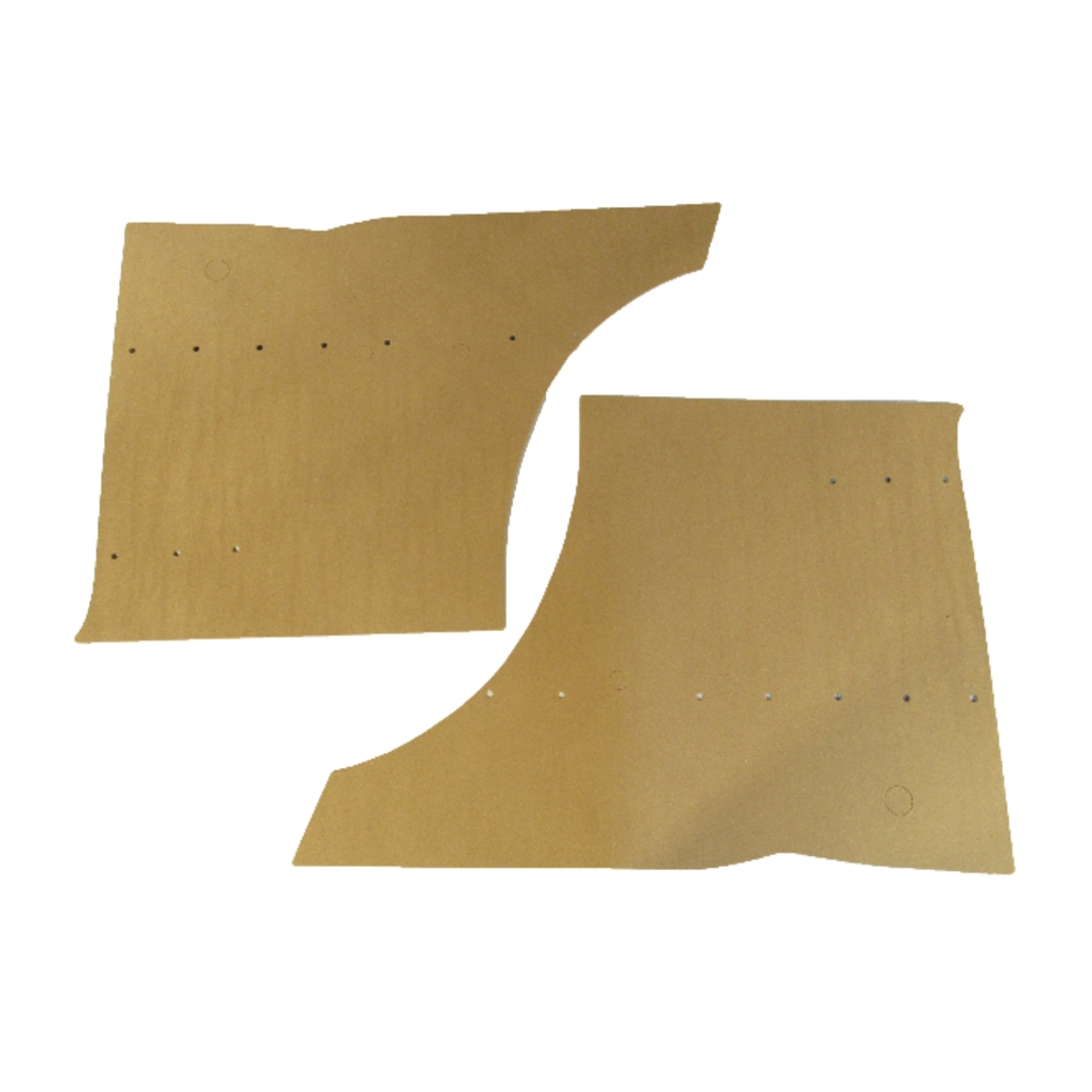 Interior Side Panel Rear 1/4 Boards 2pc for 55-57 Chevy BelAir 150 210 ...