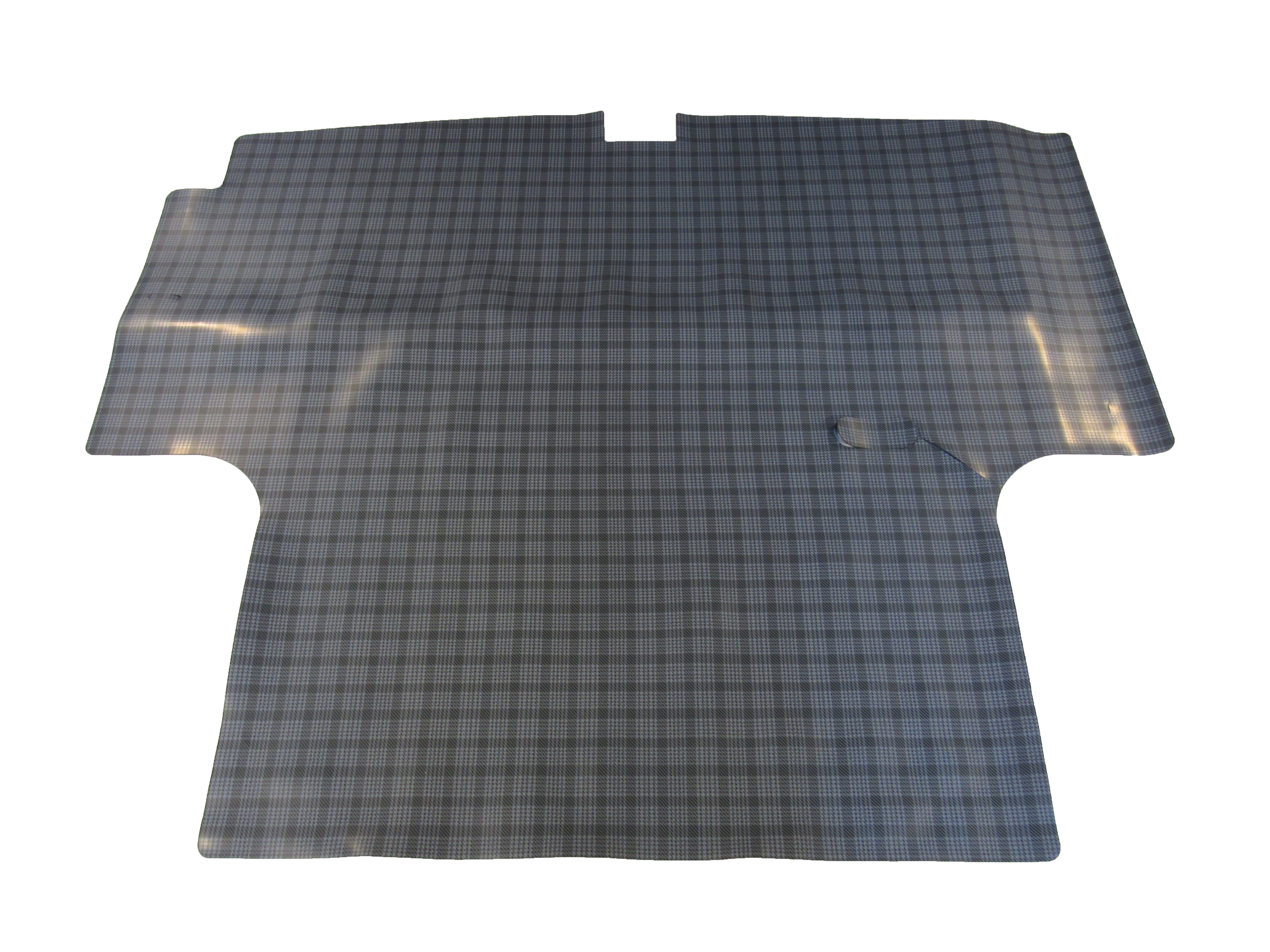 Gray Grey Herringbone Trunk Mat for 71-74 Dodge Charger