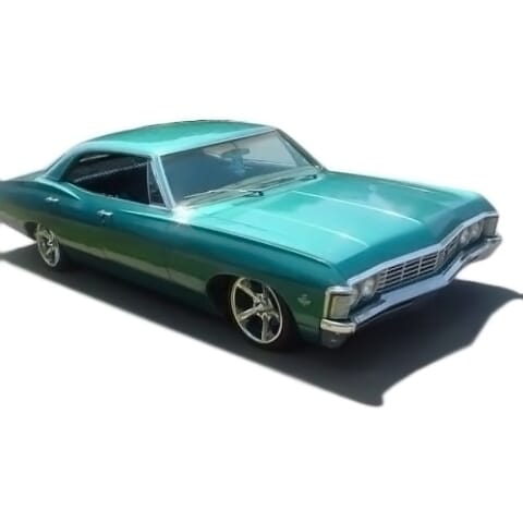 Headliner For 1967 68 Chevrolet Impala Caprice Hardtop Perforated